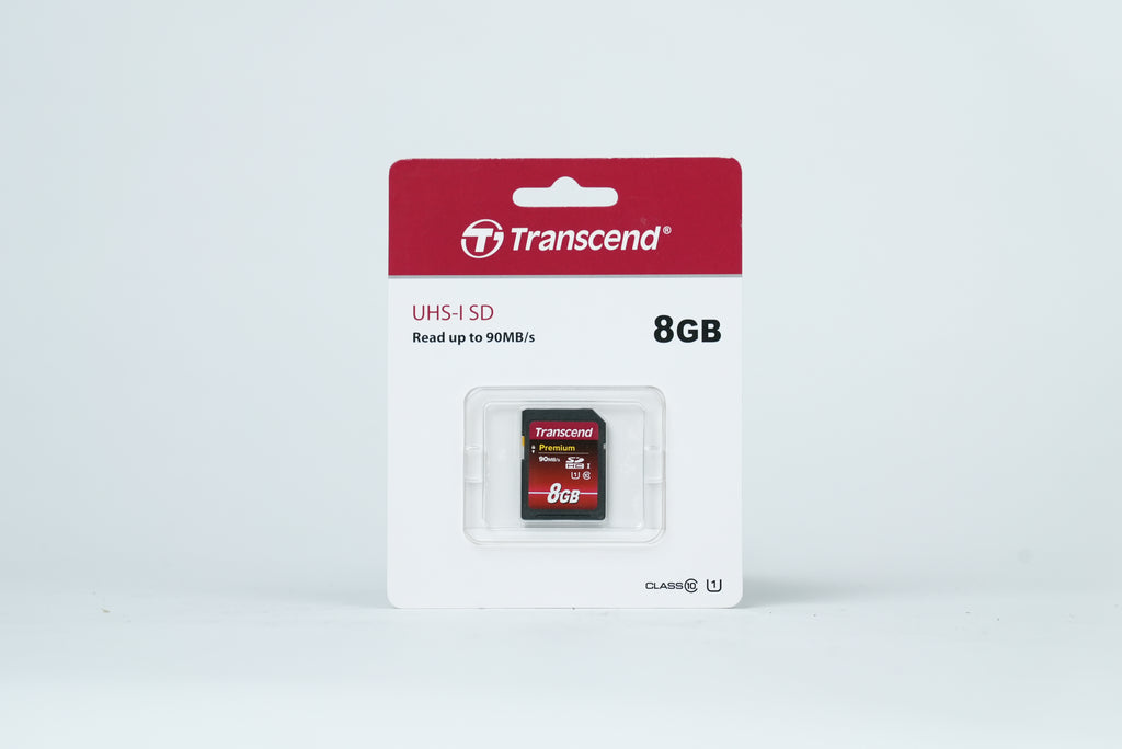 Transcend 8GB SD Card (UNOPENED)