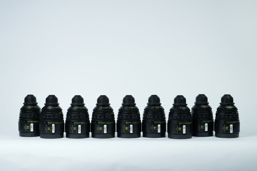 ARRI Zeiss Master Primes - Set of 10
