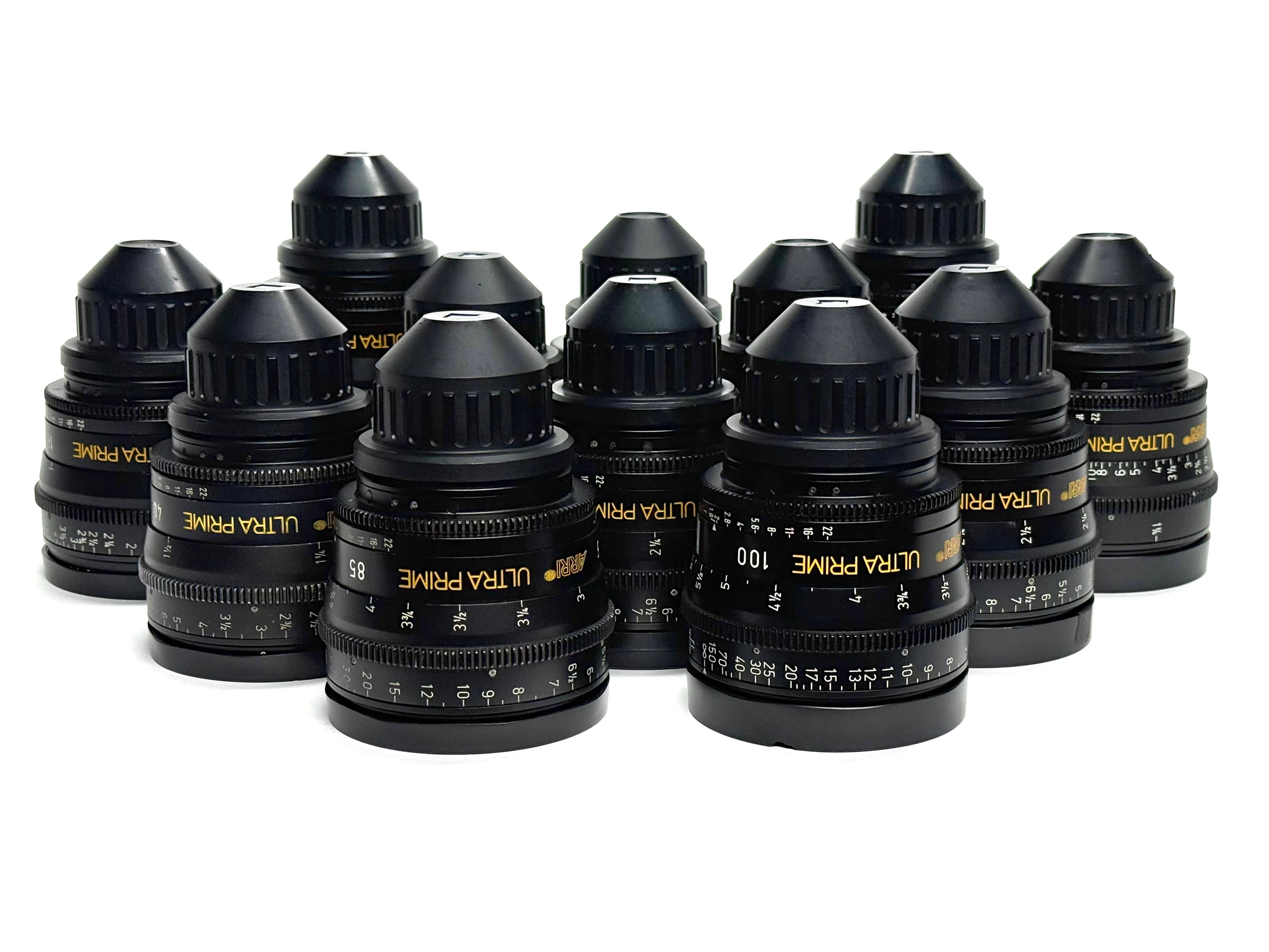 ARRI Zeiss Ultra Primes - Set of 12